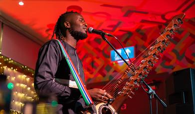 Suntou Susso performing at Elysium