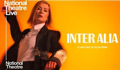 Promotional poster for National Theatre Live's Inter Alia