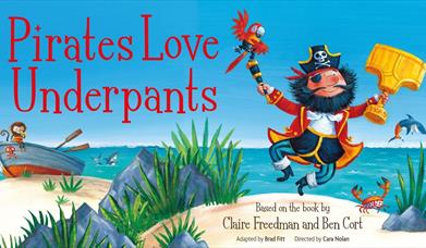 promotional poster for pirates love underpants