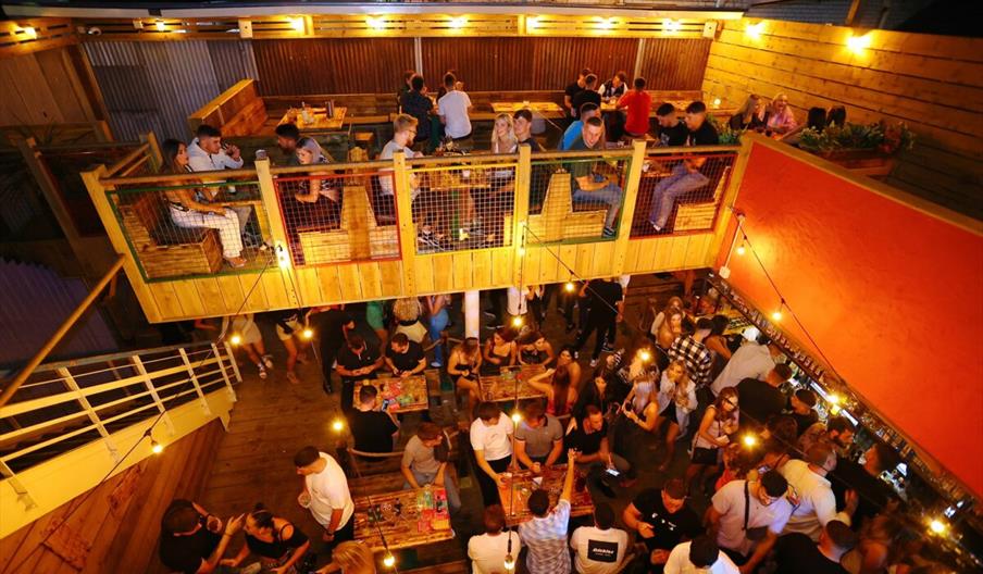 Bambu Beach Bar interior