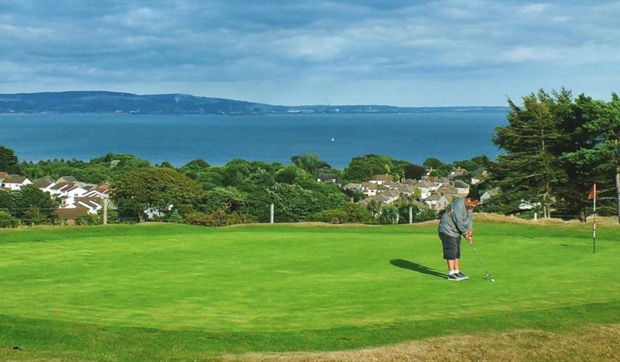 Clyne Golf Club & Somerfield Lodge with views