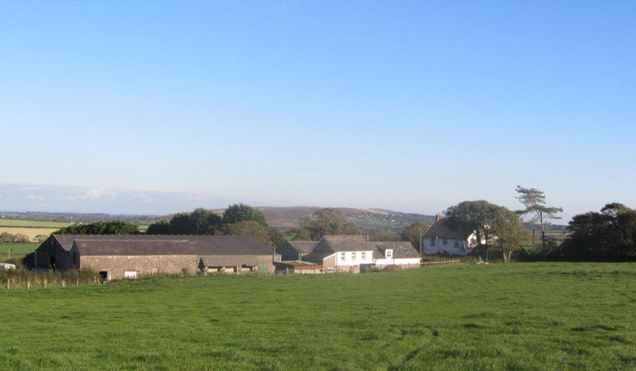 Hardingsdown Bunkhouse exterior landscape