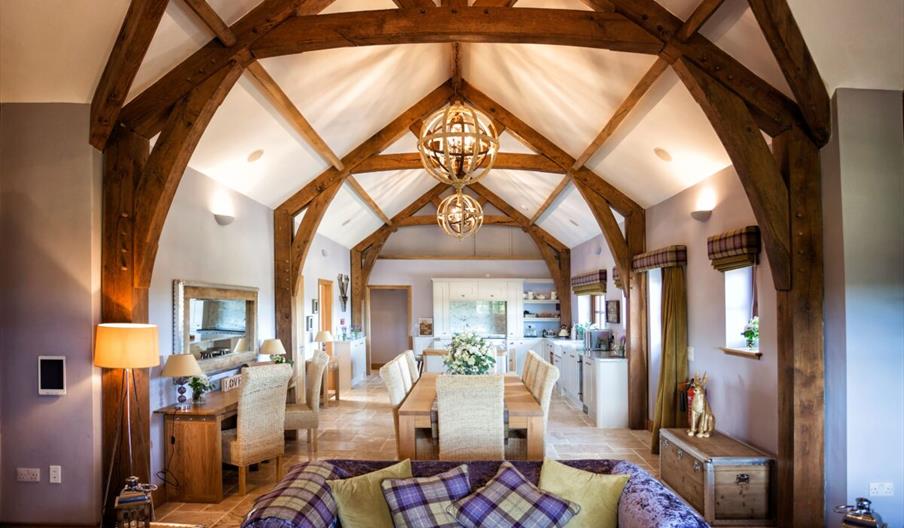 Mulberry House living and dining area