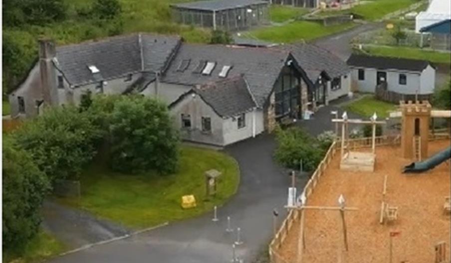 RSPCA Llys Nini exterior view of building