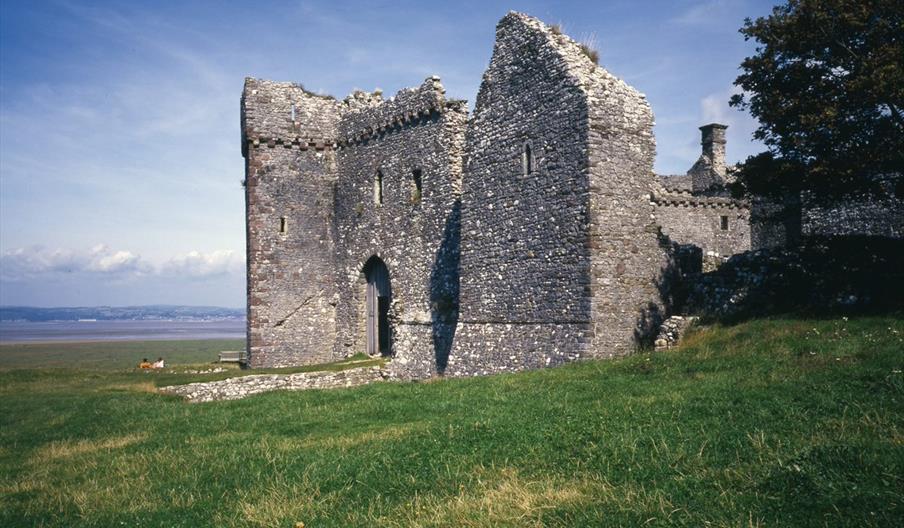 Weobley Castle exterior