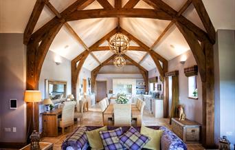Mulberry House living and dining area