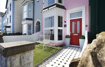 Sea Watch entrance and garden area