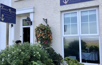 Tides Reach Guest House entrance