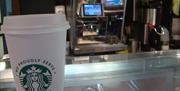 Blas at Wales National Pool Swansea Starbucks coffee