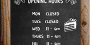 Cwm Ivy cafe and crafts menu board (1)