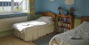 The Twin bedroom at Gower Edge