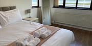 A bedroom in one of the Gower Coast Holiday homes