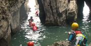 Adventure Britain people swimming