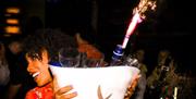 Bambu Beach Bar pitcher of drinks