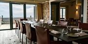Beach House Oxwich dining area
