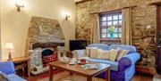 Blaen Cedi Cottages living room