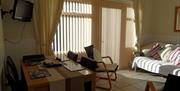 Caswell Holiday Chalets and Gower Coast Ltd chalet living room