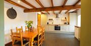 Cilhendre Fawr Farm Holiday Cottages kitchen area