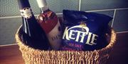 Cilhendre Fawr Farm Holiday Cottages welcome basket