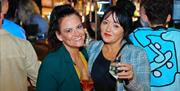 Cu Mumbles customers enjoying drinks