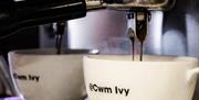 Cwm Ivy cafe and crafts coffee fresh brewed coffee cups