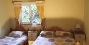 Cwmbach Lodges double bedroom