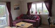 Cwmbach Lodges living area