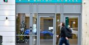 Cwtsh Hostel entrance