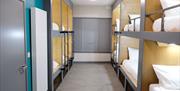 Cwtsh Hostel room interior