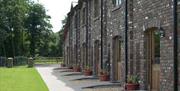 Duffryn Farm Cottages entrances