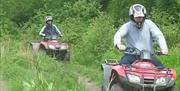 Dulais Valley Quads two quadbikers