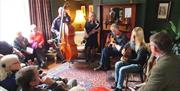 Dylan Thomas Birthplace band playing live music