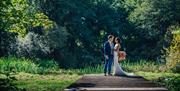 Fairyhill by Oldwalls bride and groom posing