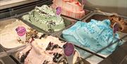 Part of Gelato Counter