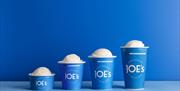 Joes Ice Cream mumbles selction of ice cream sizes