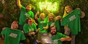 Jungle Escape at Plantasia winners posing for photo