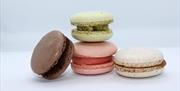 Millefoglie multi coloured macaroons