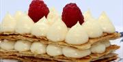 Millefoglie pastry desert