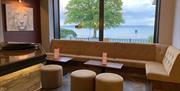 Mumtaz bar area with seating