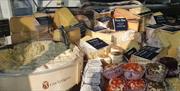 Olives & Oils Delicatessen selection of cheeses