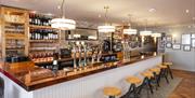 Oyster House bar and beer pumps