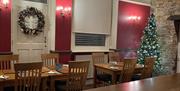 Pant y Gwydr dining area