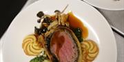 Parc-Le-Breos Restaurant beef wellington