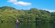 Swansea Adventures person paddleboarding