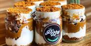 The Pizza Boys cheesecake dessert jars