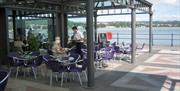 Verdi_s customers being served outside