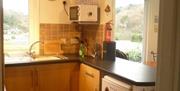 Whiteshell Chalets kitchen area