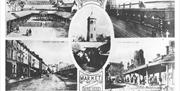 A series of vintage photos of Swansea Market