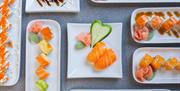 Sushi at Swansea Market